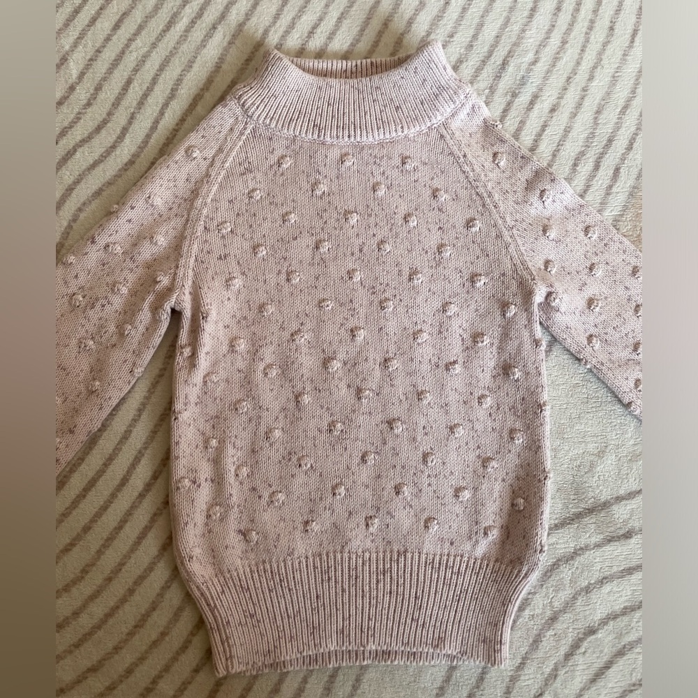 Jamie Kay Pink Textured Sweater